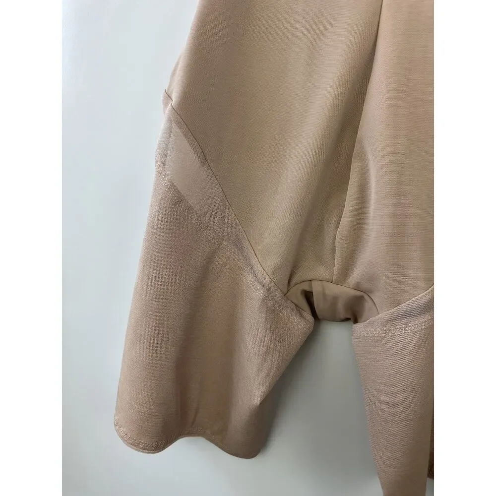 Honeylove SuperPower Shorts Shaper Shapewear Sand Beige Sculpt Women's Medium - Picture 12 of 15